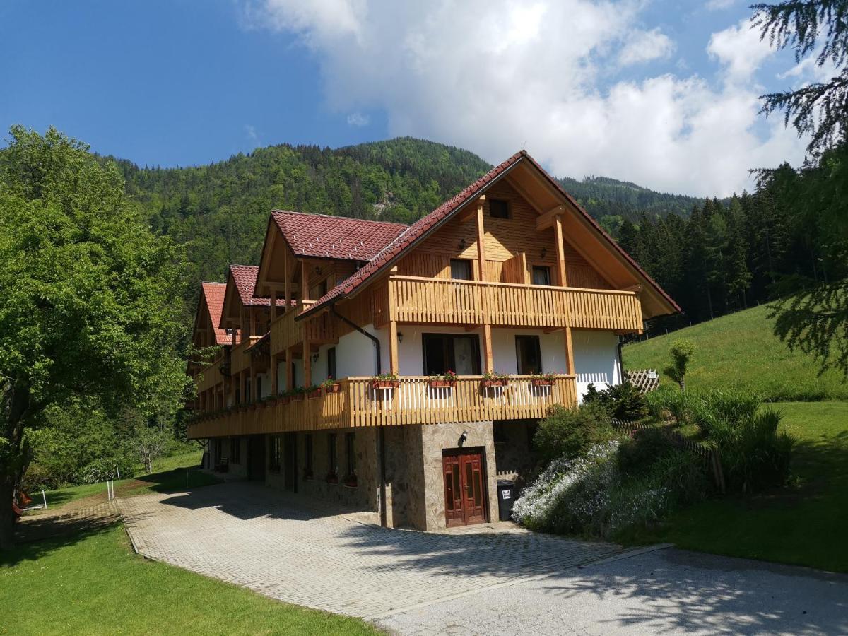 Hotel Turisticna Kmetija Zgornji Zavratnik Luče Exterior foto